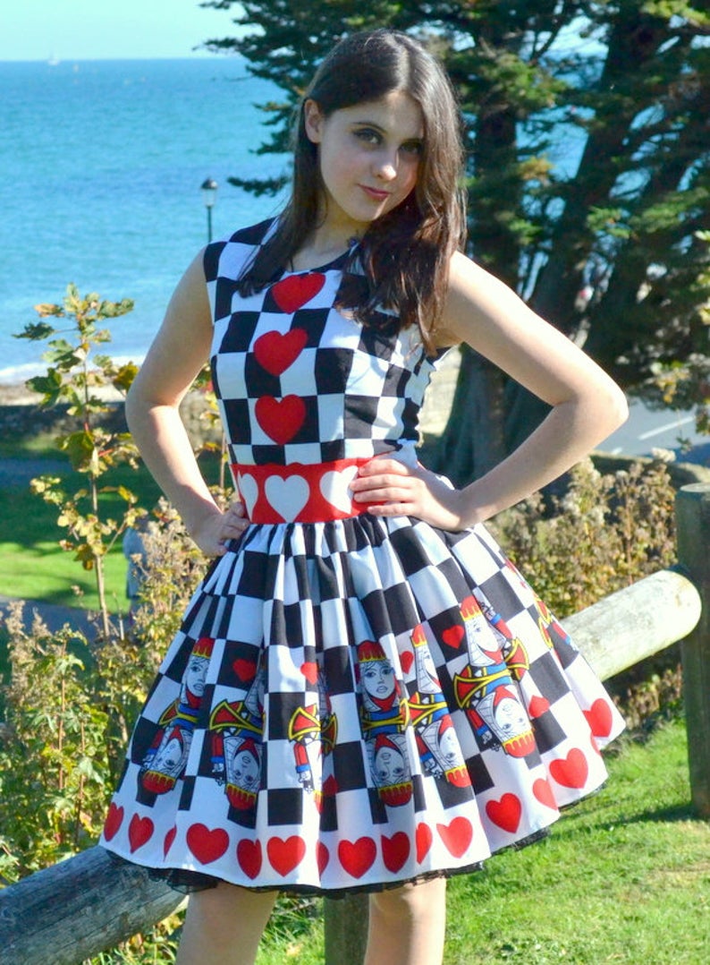 Queen of Hearts Dress Image - Rooby Lane