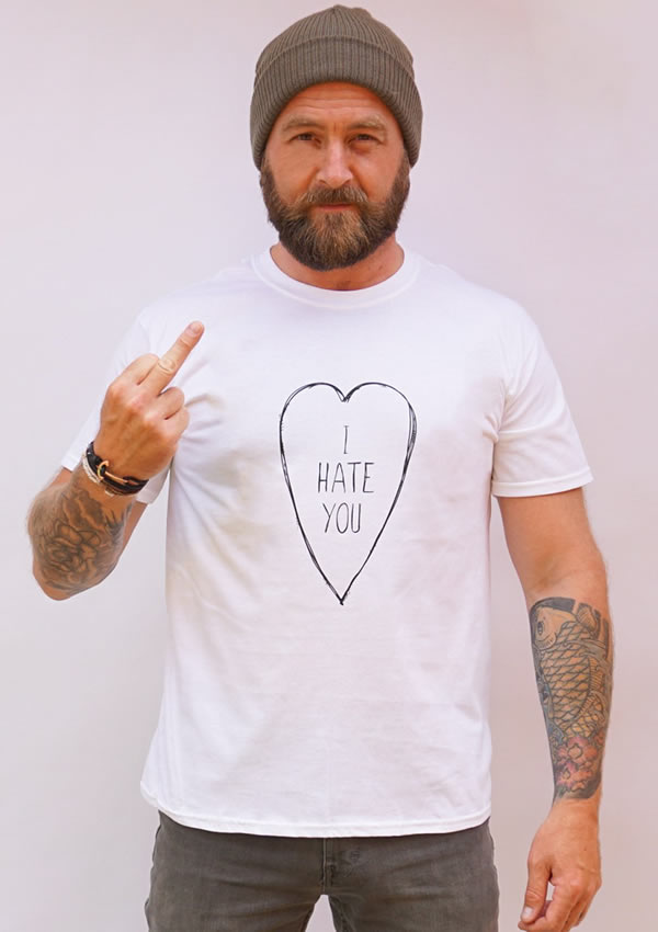 I Hate You T-Shirt - Dont Feed the Bears