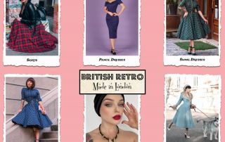 British Retro Master Banner - Vintage Styles - Quirky Shops