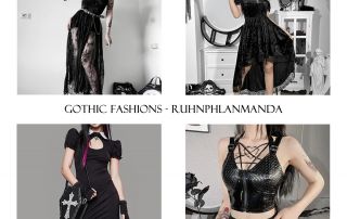 Ruhnphlanmanda Gothic Fashions Main Shop Banner