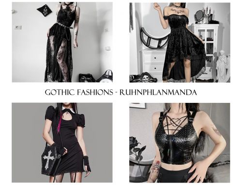 Gothic Clothing Dress Tops Skirts – Ruhnphlanmanda on Etsy